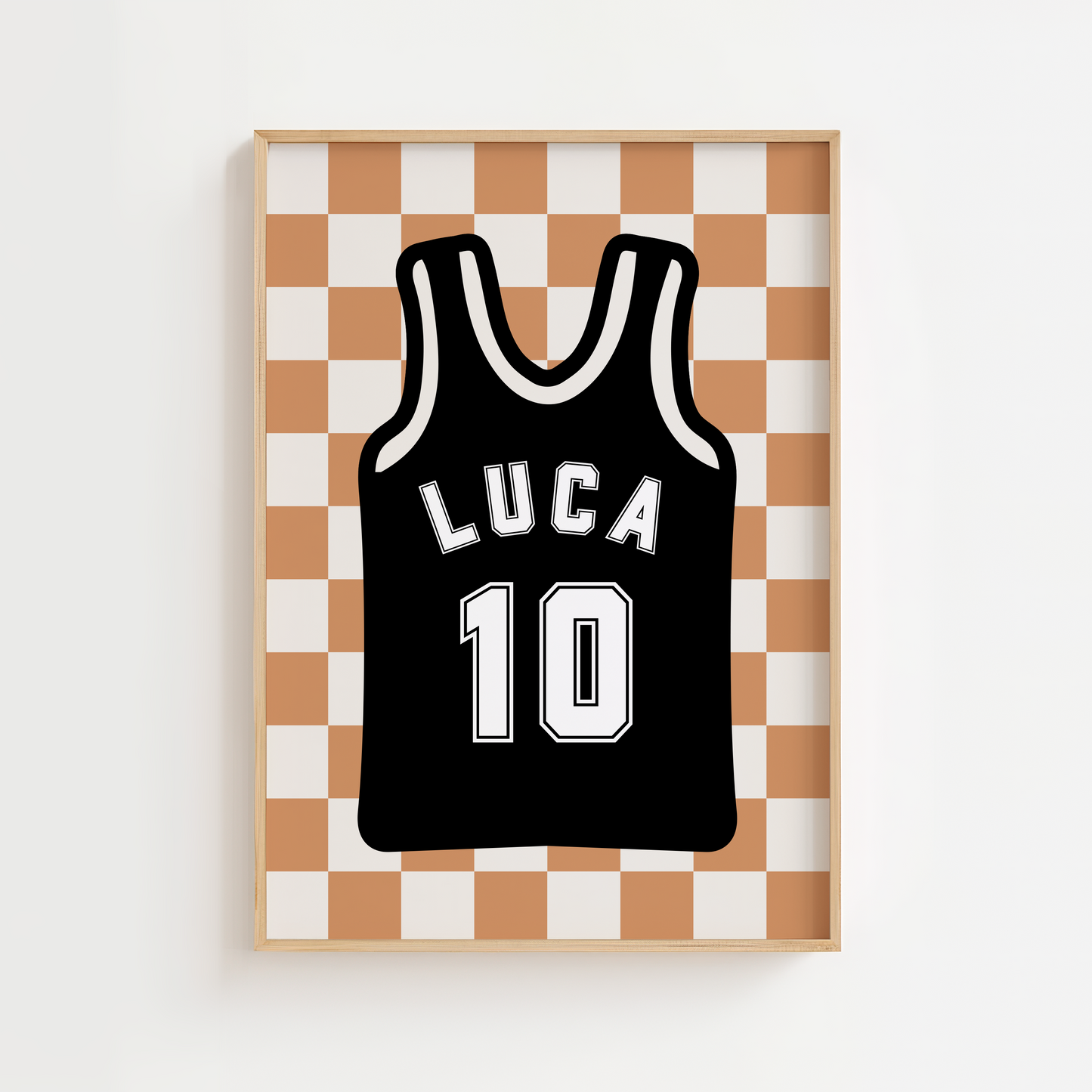 Personalised Basketball Jersey Print