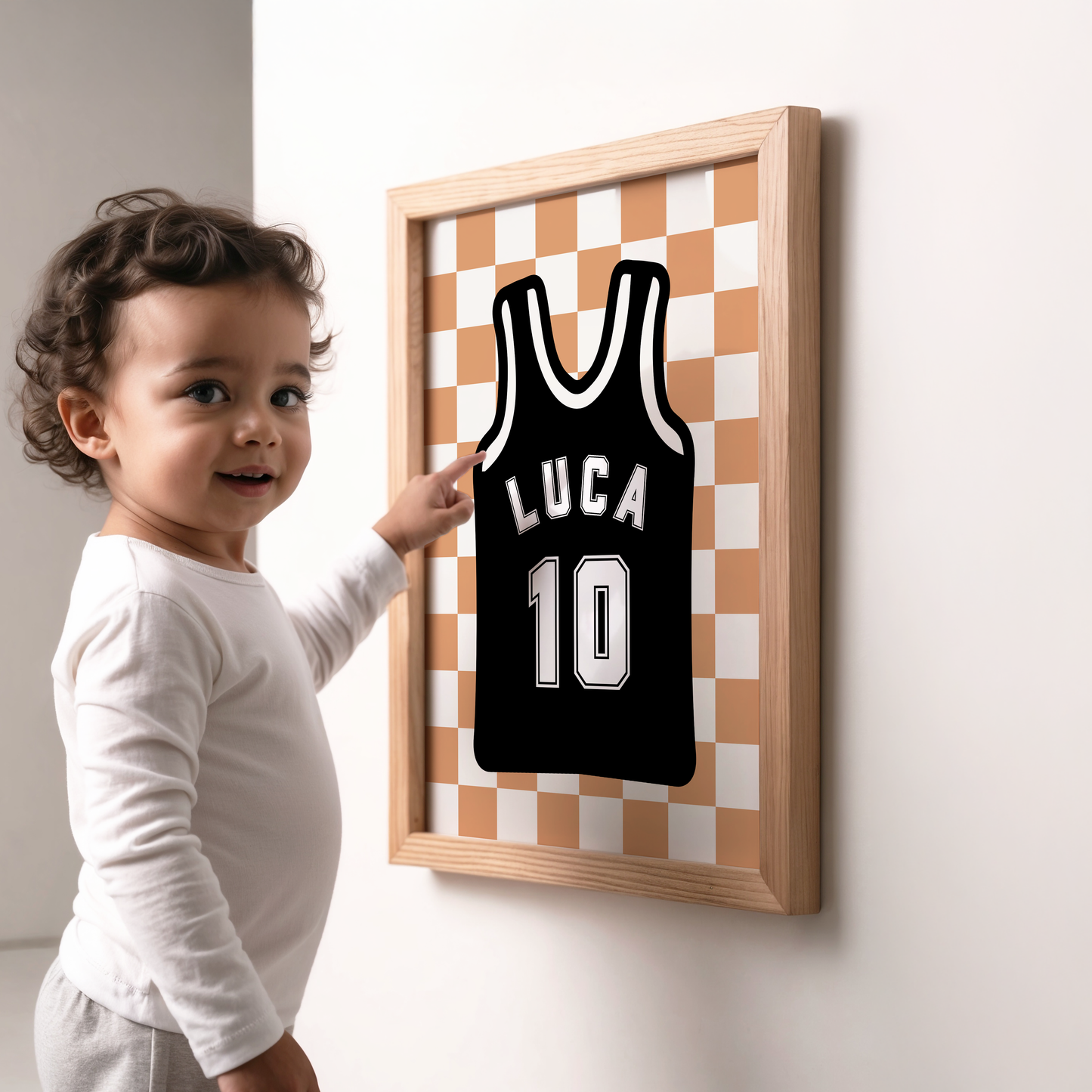 Personalised Basketball Jersey Print