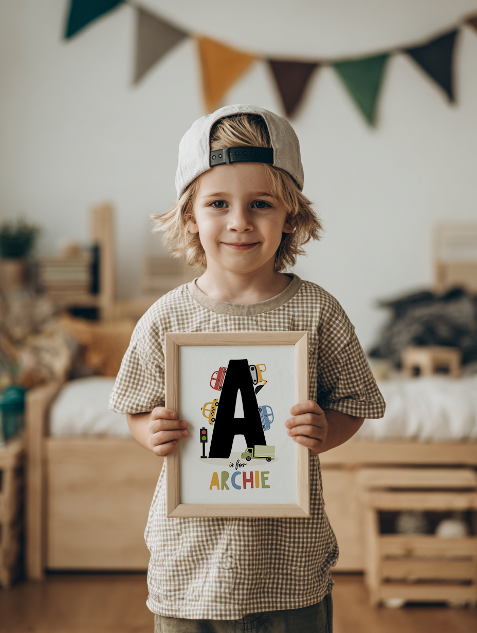Personalised Transport Print