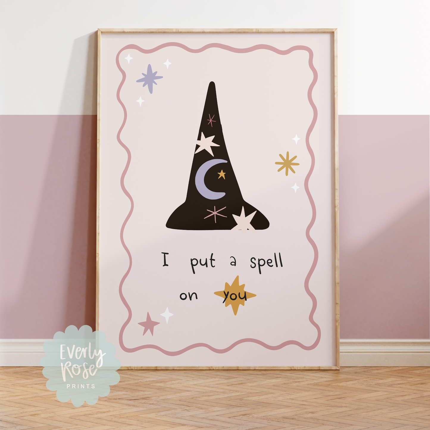 "I Put A Spell On You" Halloween Print