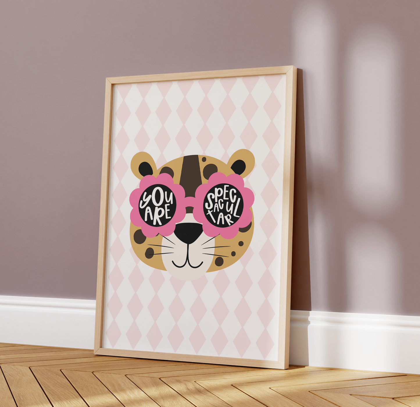 Girls "You Are Spectacular" Cool Leopard Print