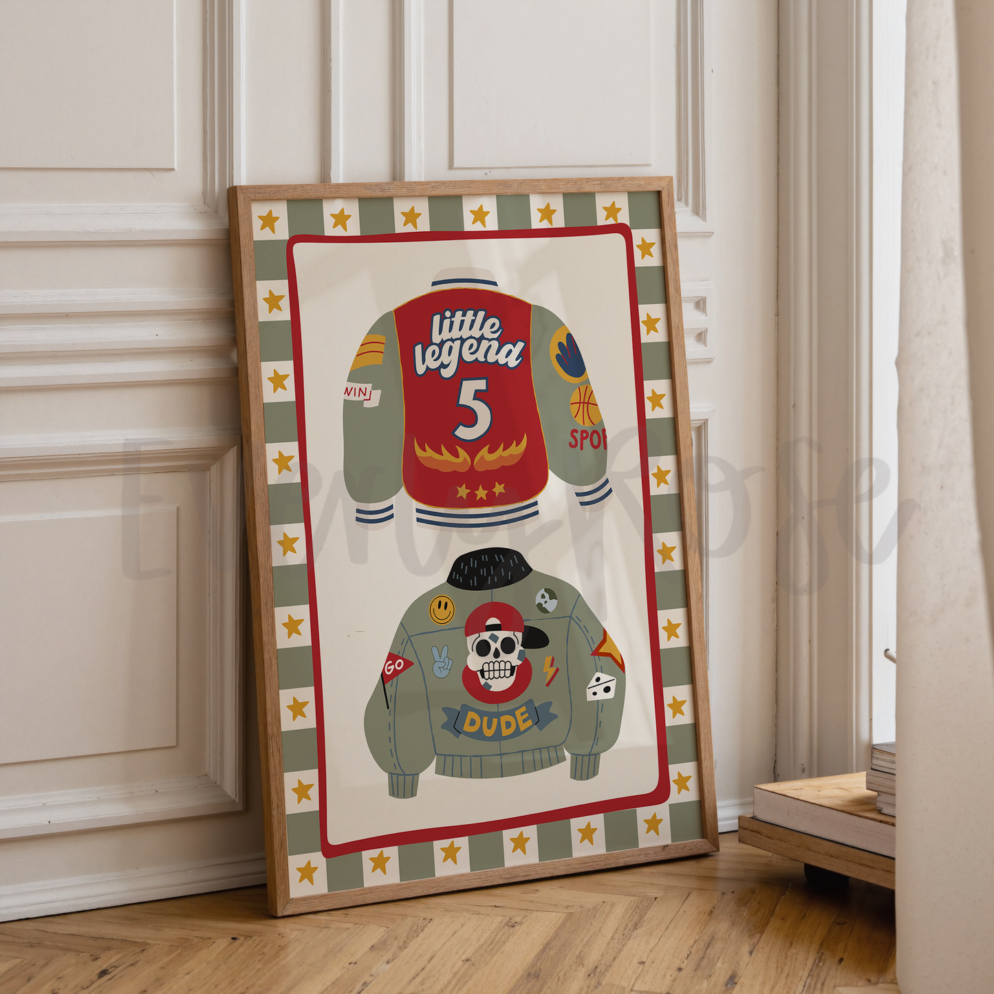 Little Legend Jacket Print
