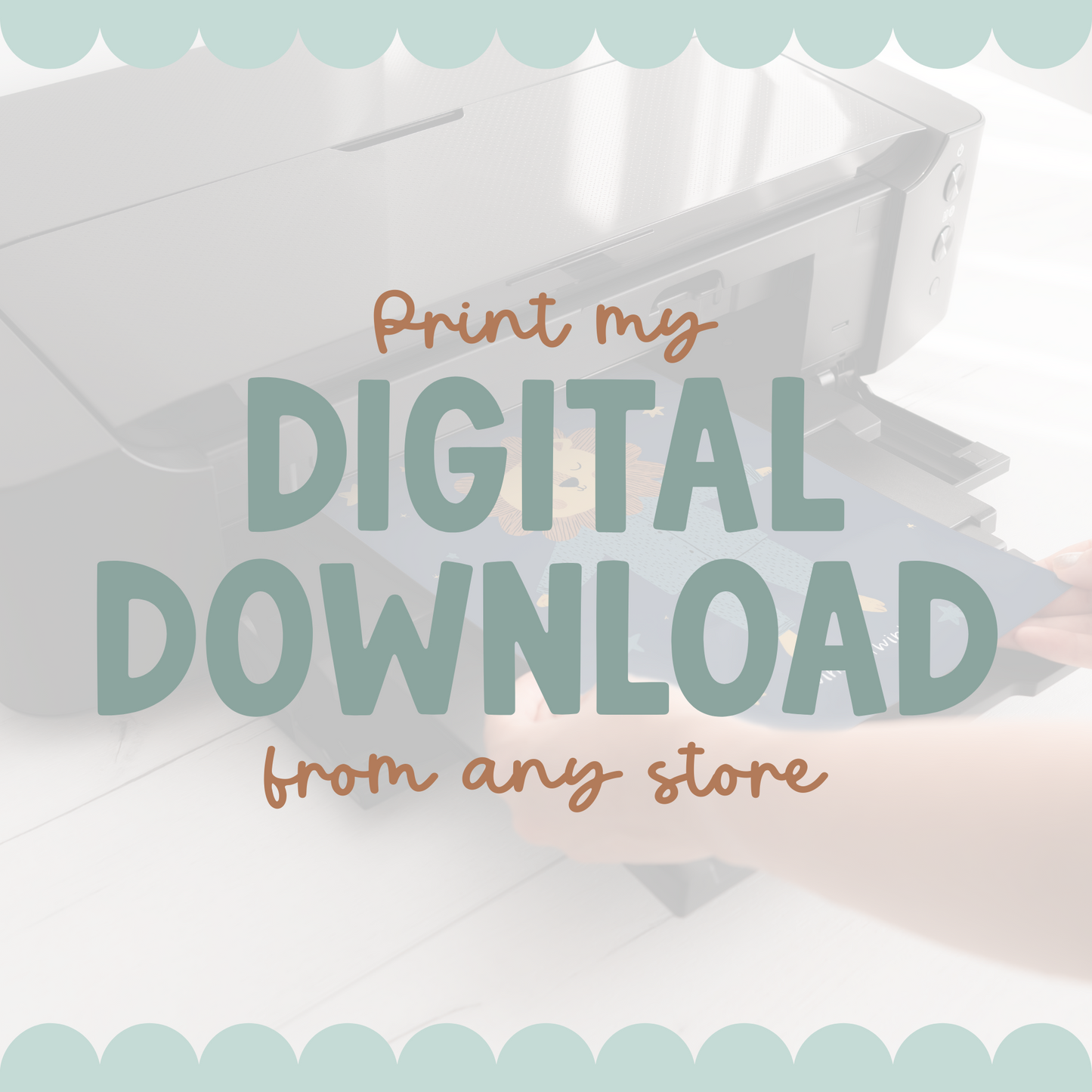 Printing Service - Any Design From Any Store