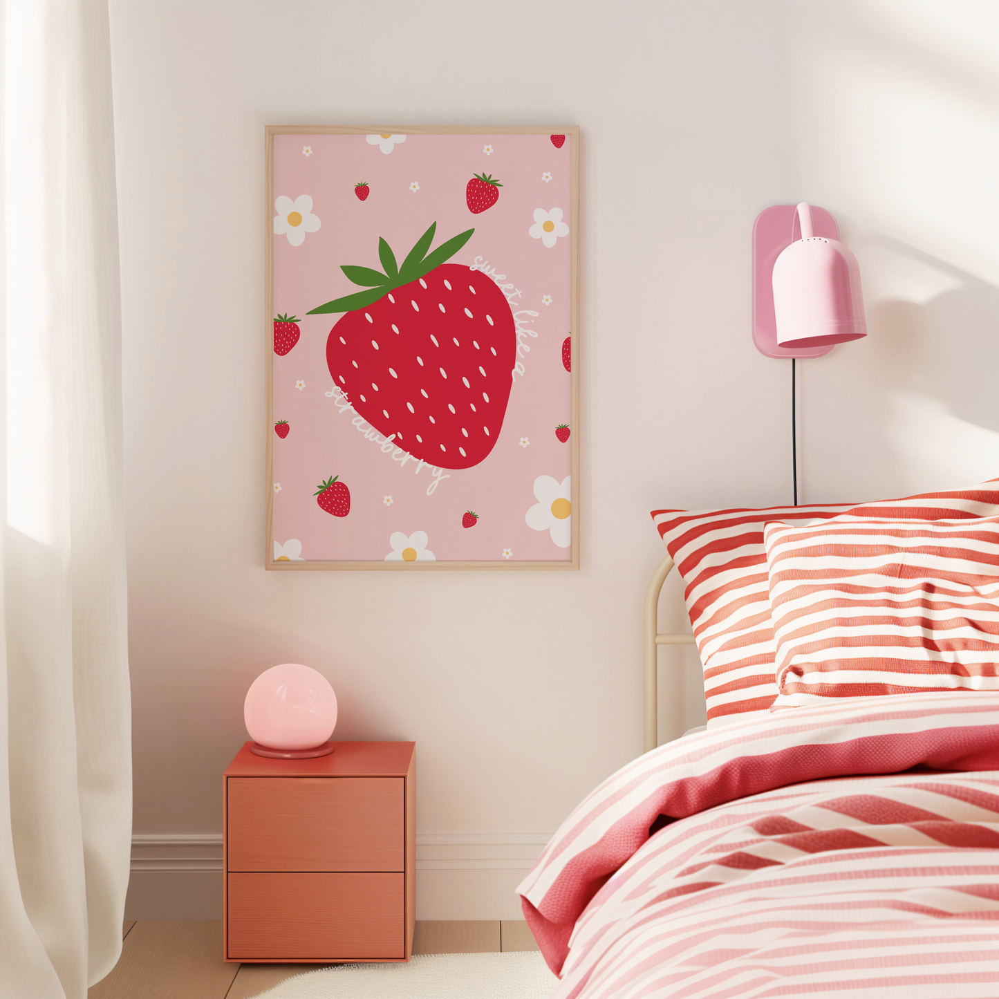 "Sweet Like A Strawberry" Print