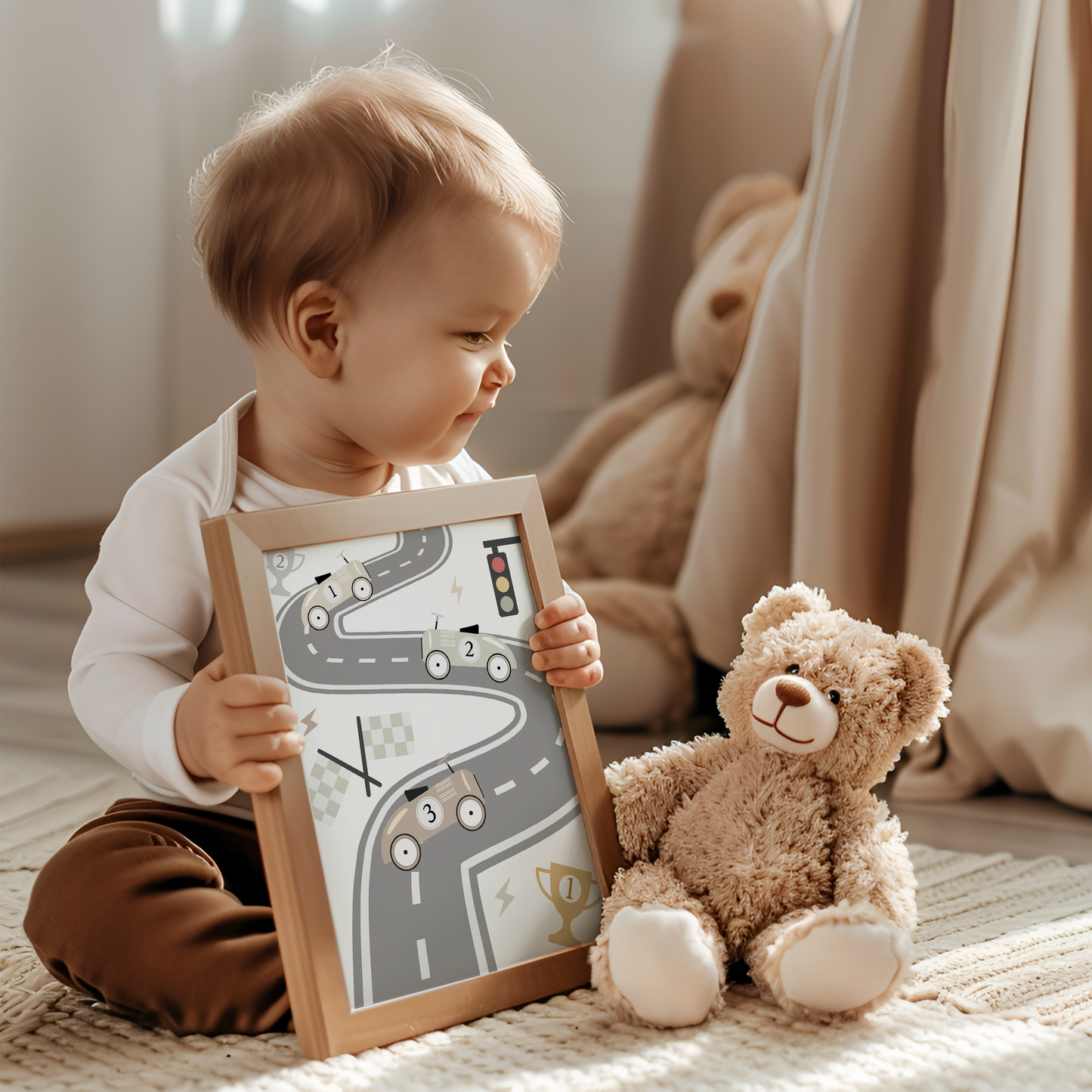 Race Track Road Print