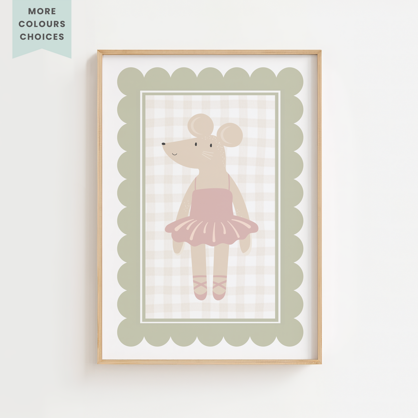 Vintage Mouse Print