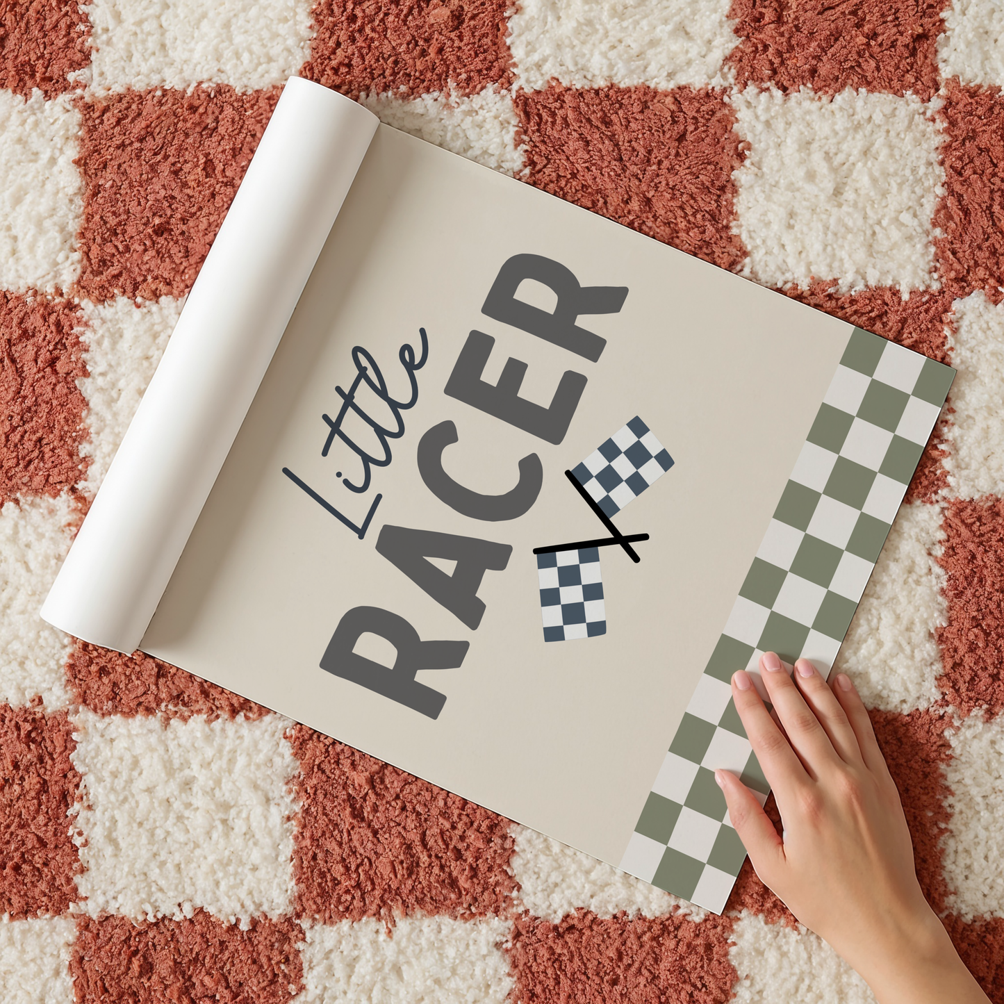 Litter Racer Print