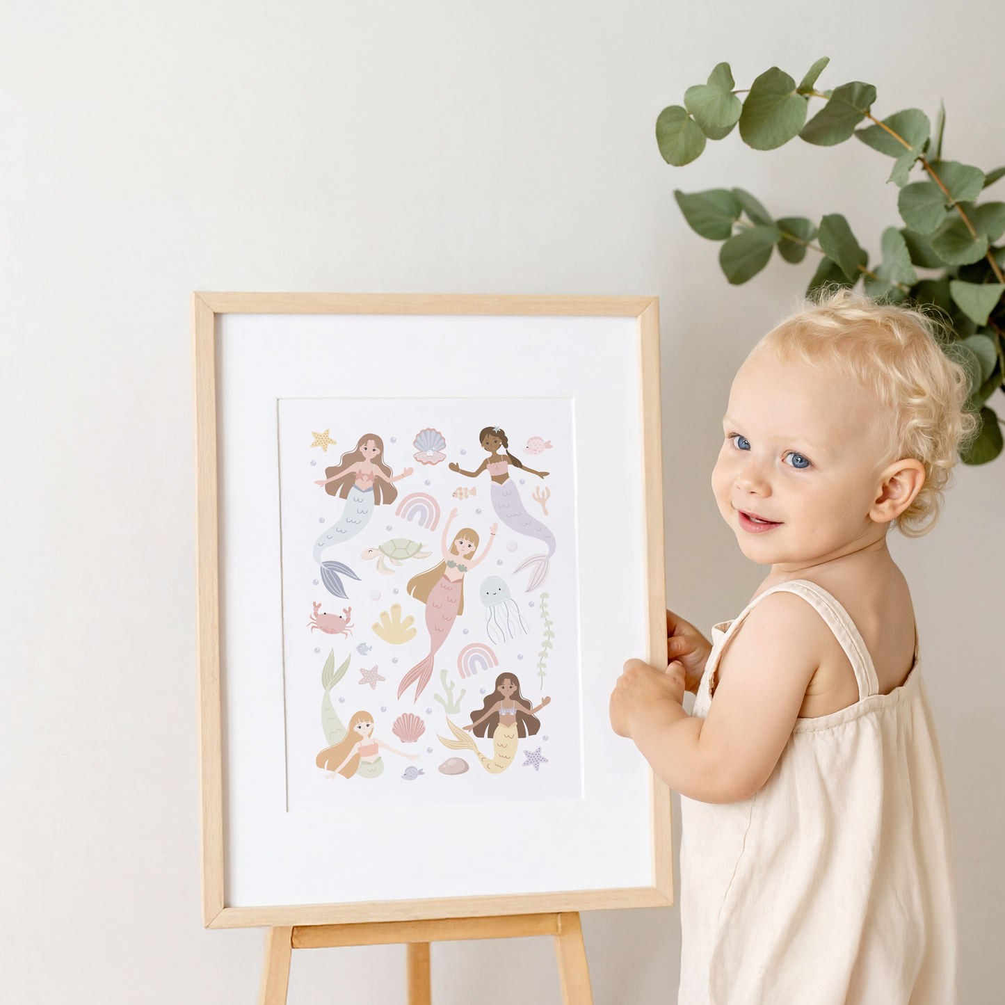 Dreamy Mermaid Print