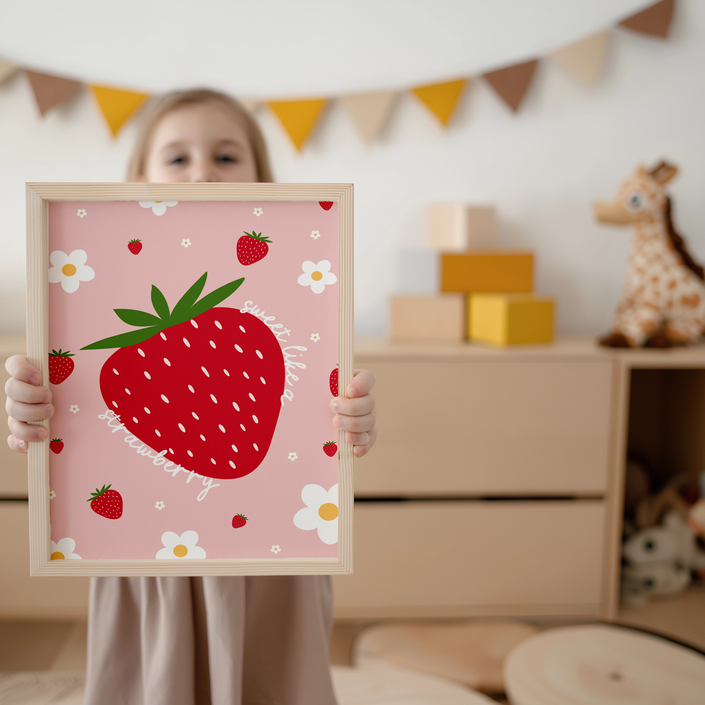 "Sweet Like A Strawberry" Print