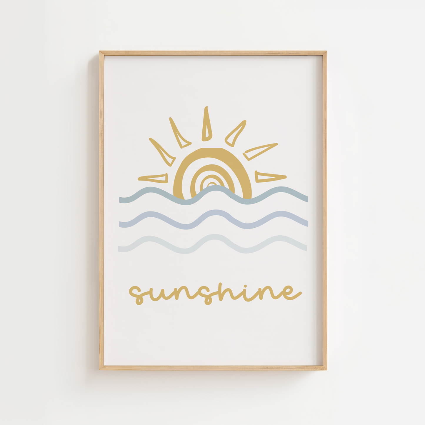Sunshine Surfer Print