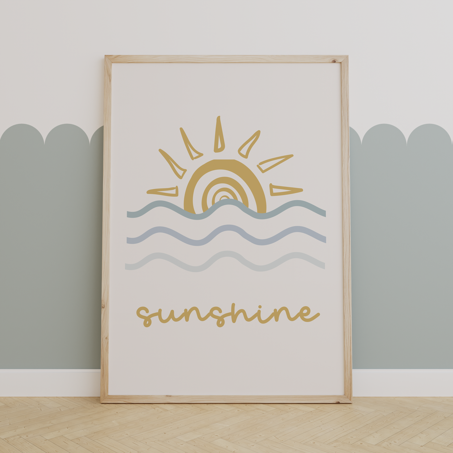 Sunshine Surfer Print
