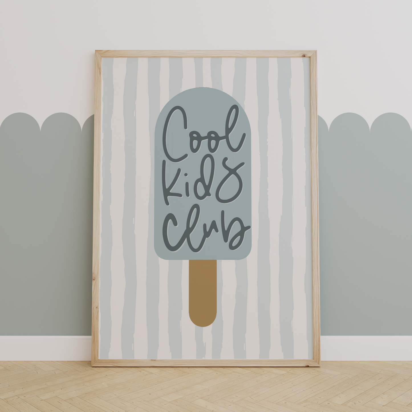 Cool Kids Club Ice Cream Print