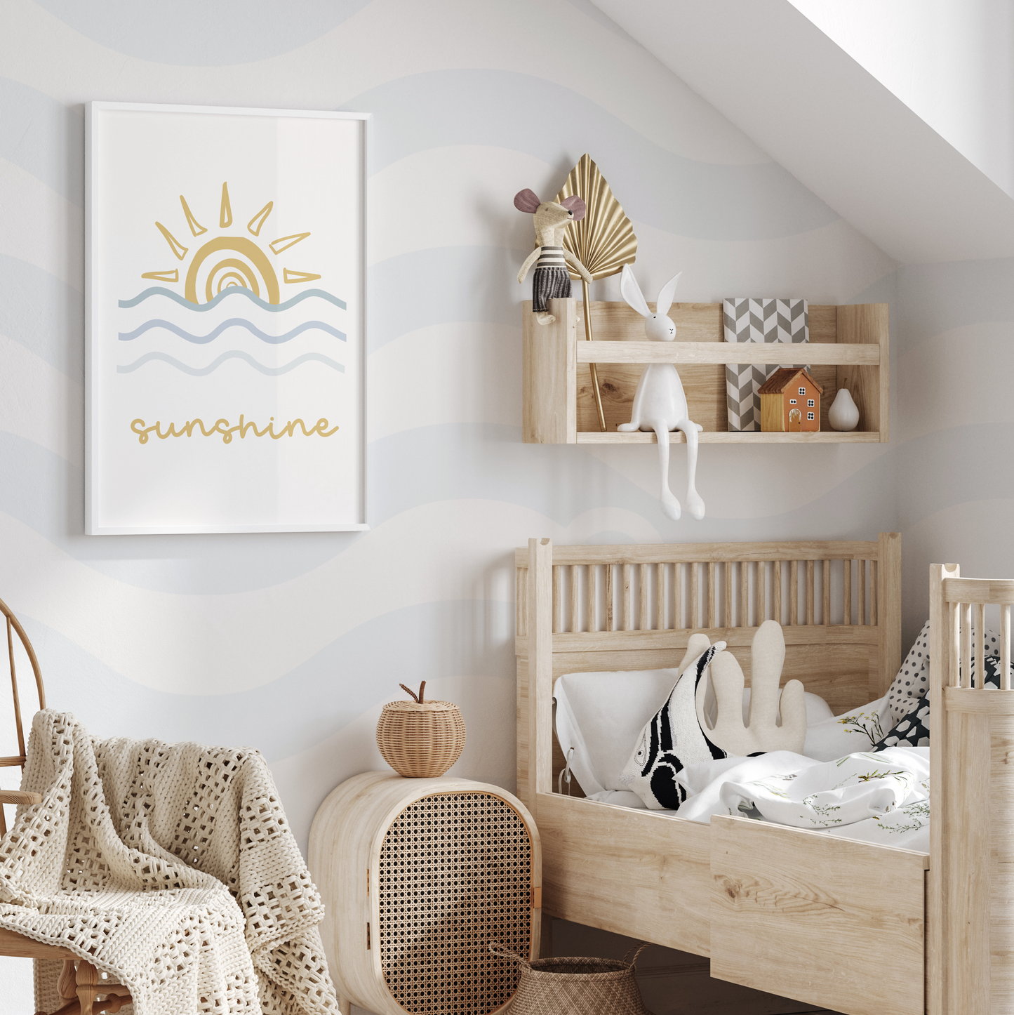 Sunshine Surfer Print