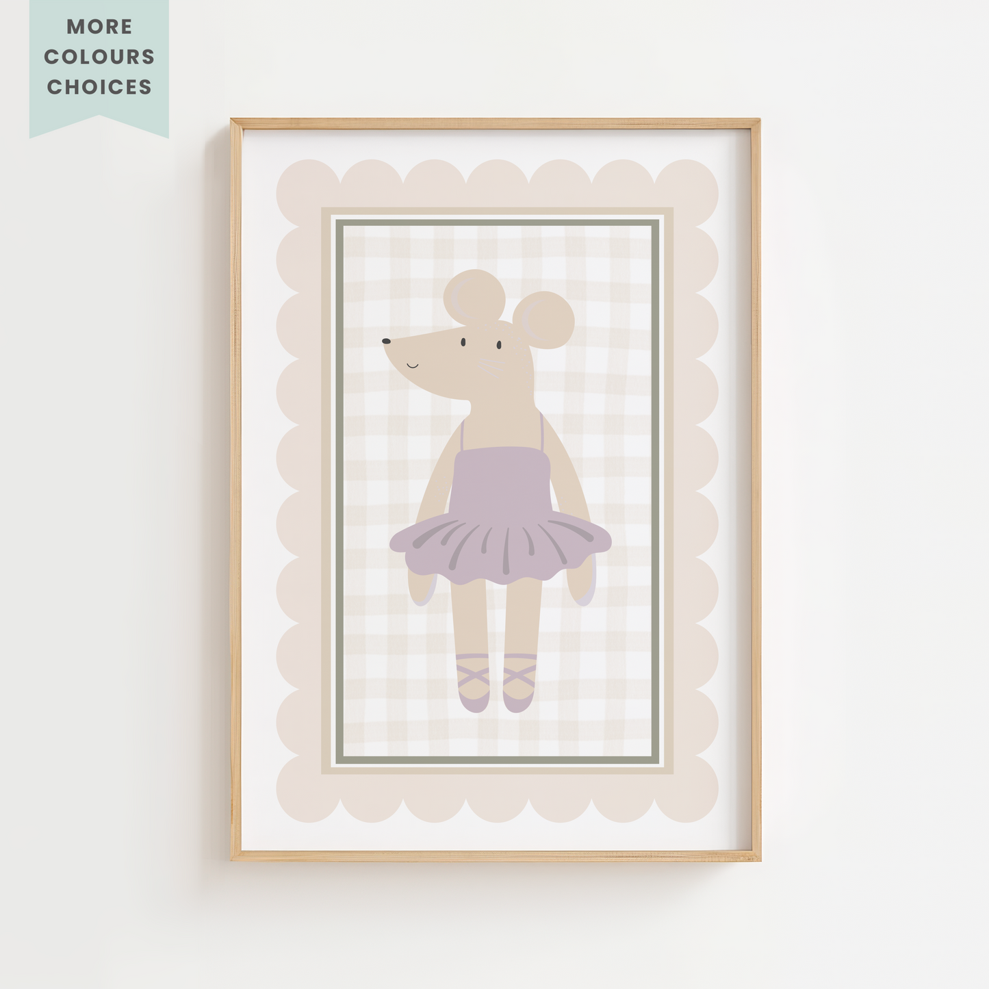Vintage Mouse Print