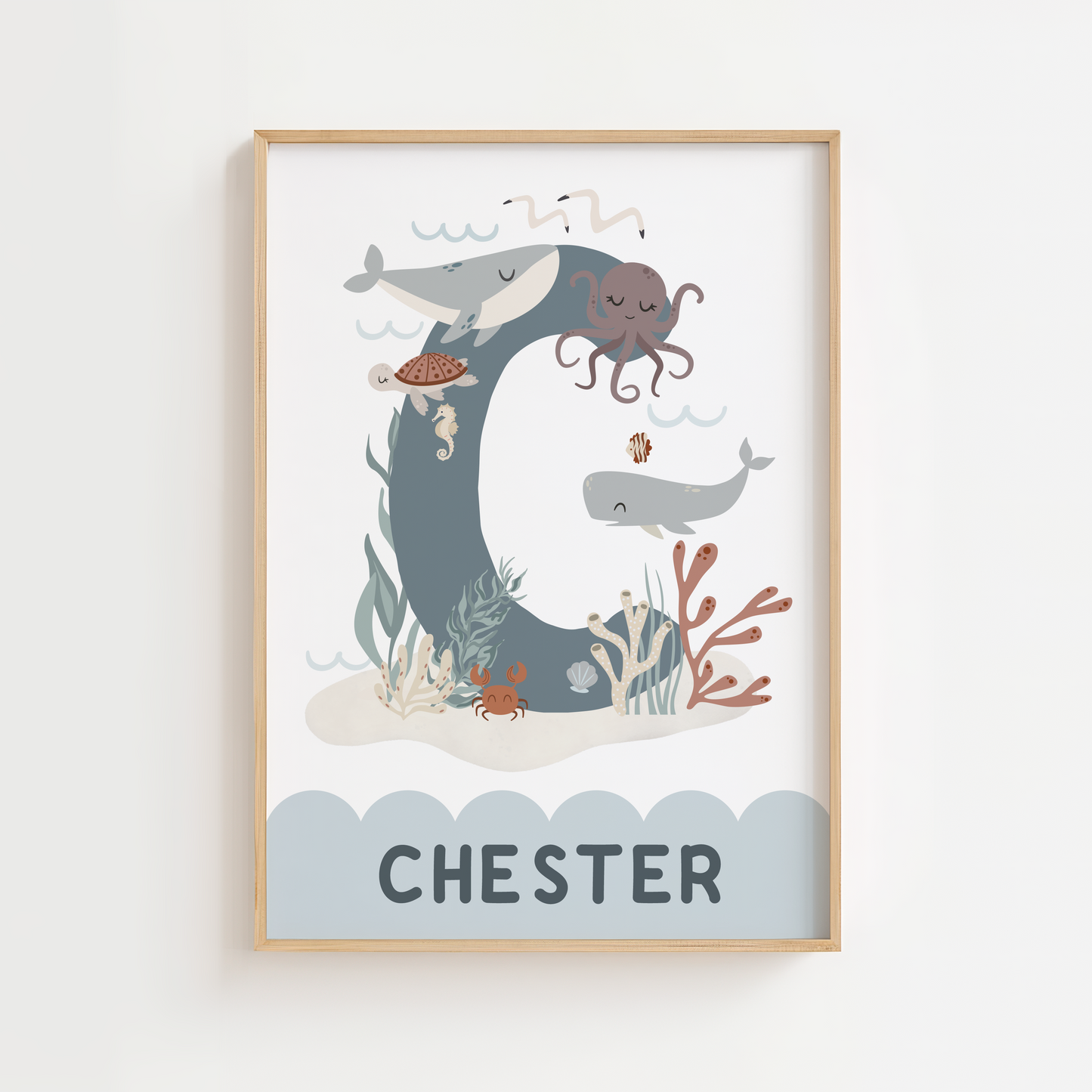 Personalised Under The Sea Print