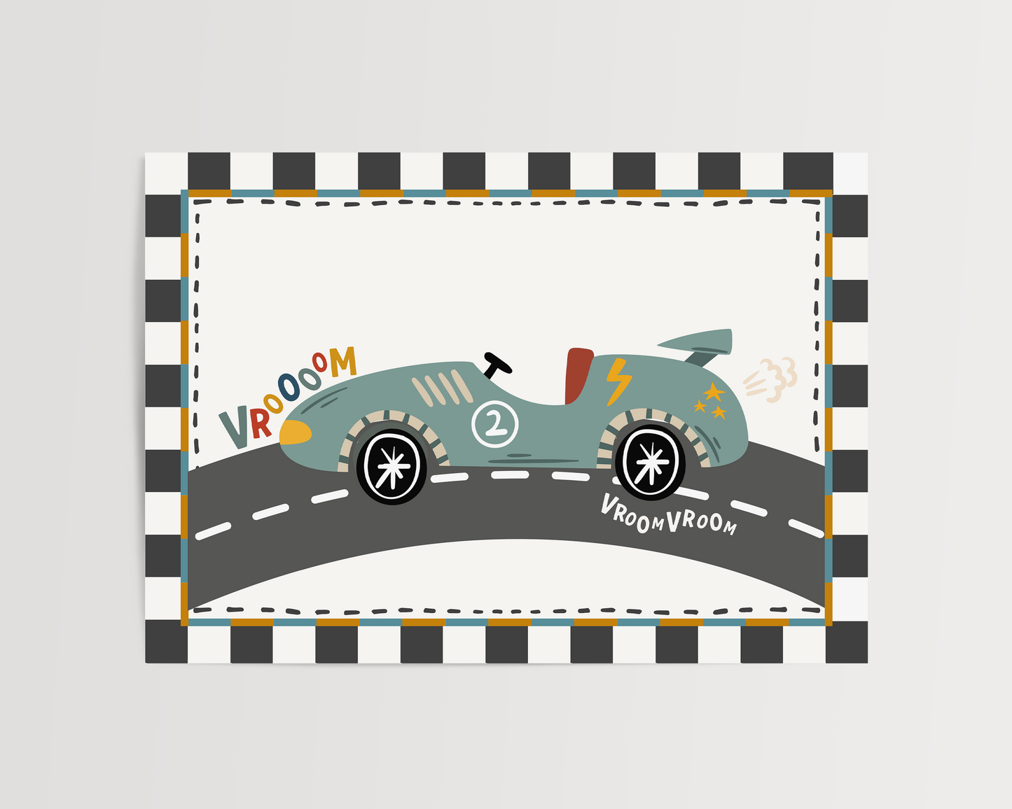 Race Car Print