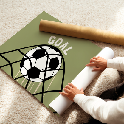 GOAL! Football Print