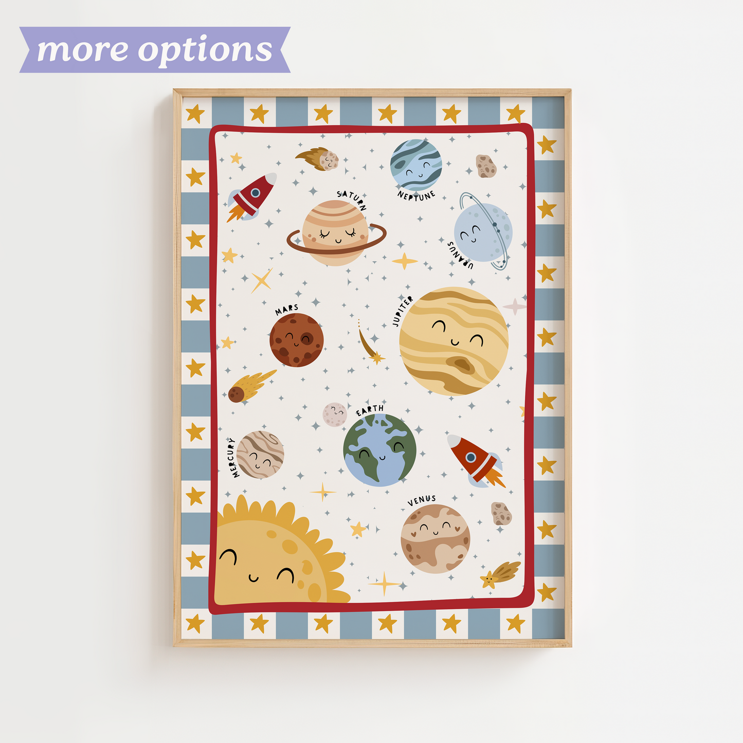 Solar System Educational Kids Print