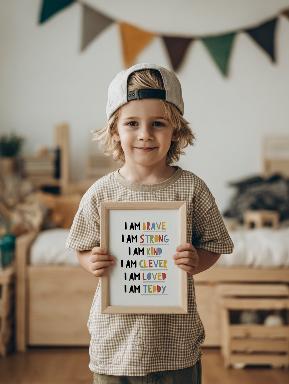 Personalised Transport Affirmation Print