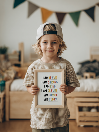 Personalised Transport Affirmation Print