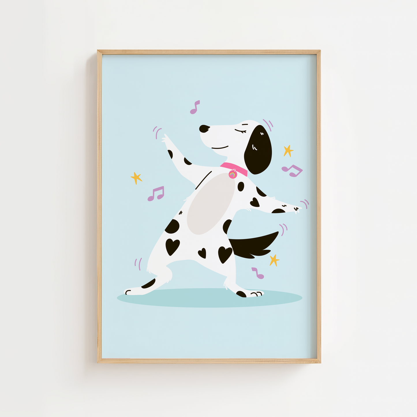 Dancing Dalmatian Print