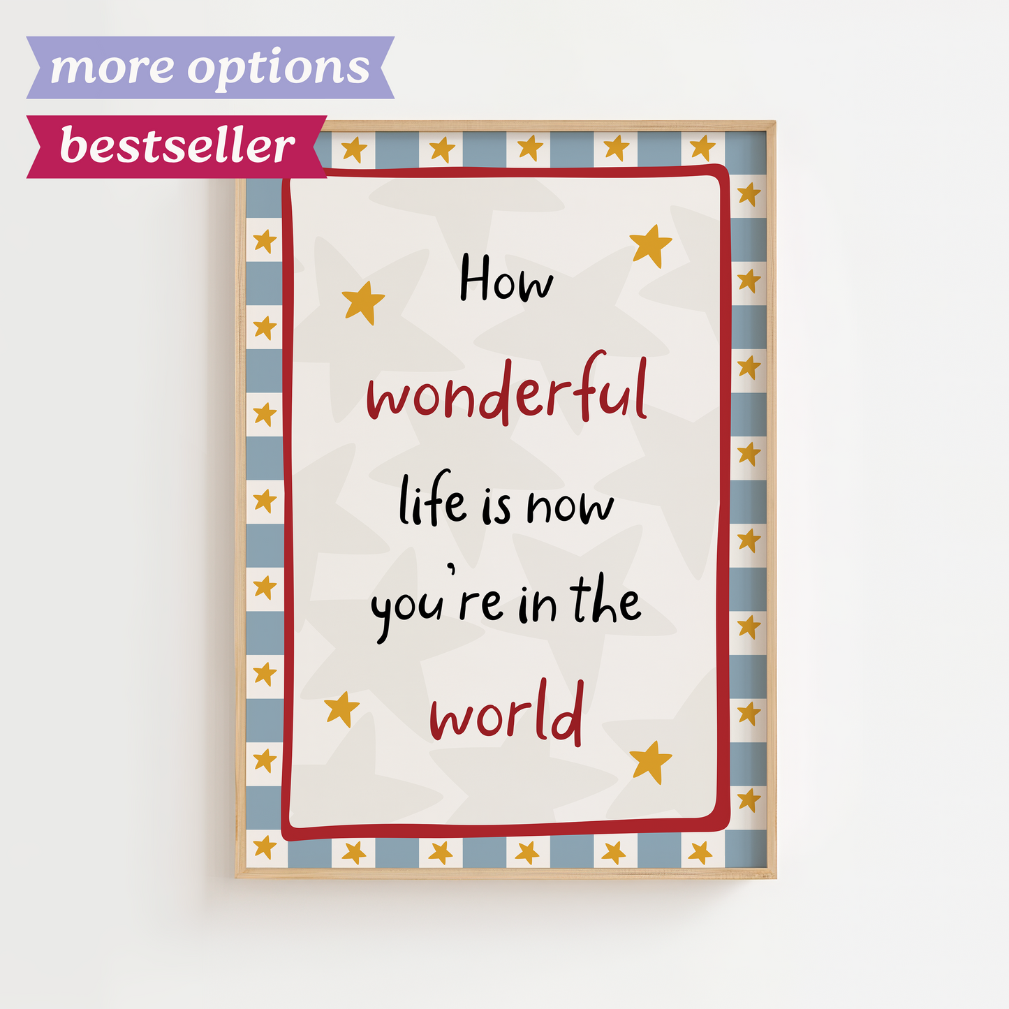 How Wonderful Life Is Print