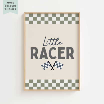 Litter Racer Print