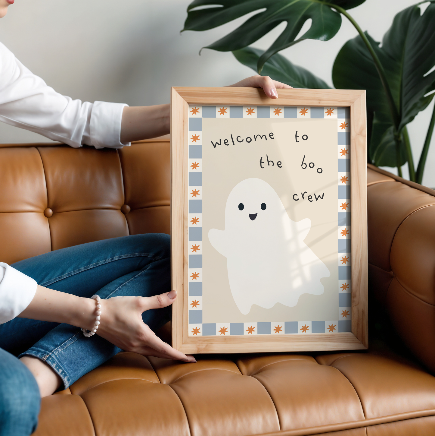 "Welcome To The Boo Crew" Halloween Print