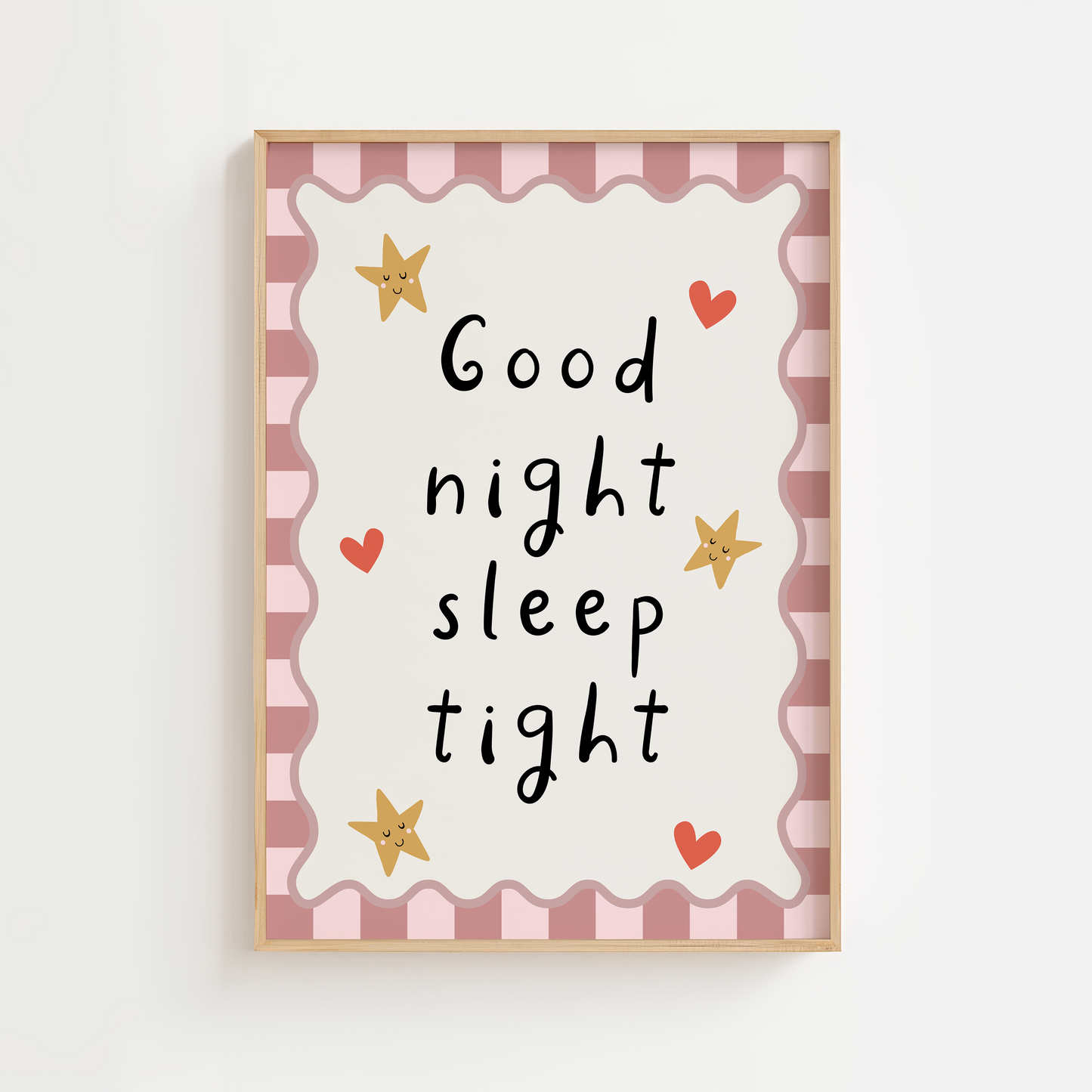 Good Night Sleep Tight Nursery Prints