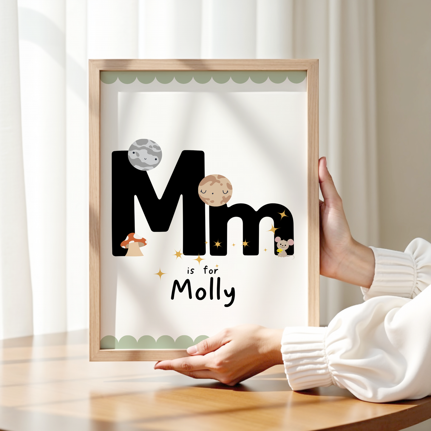 Personalised Alphabet Print (A is for…)