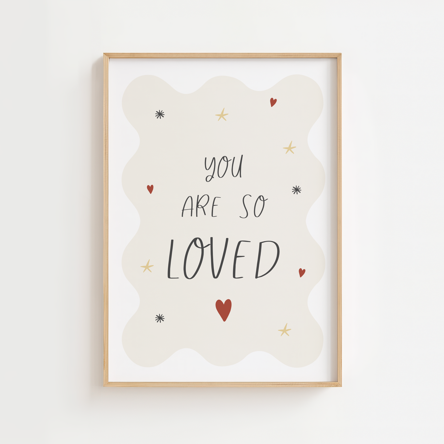 You Are So Loved Wall Art