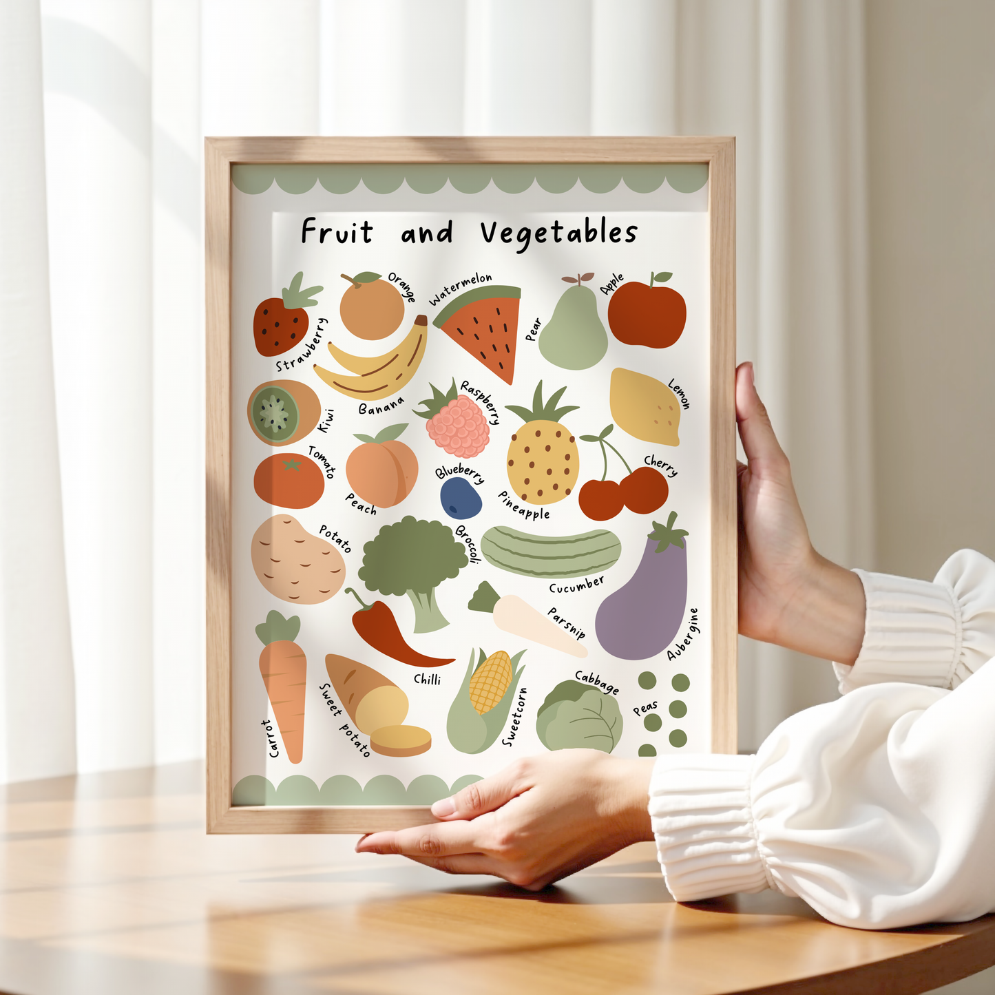 Fruit and Vegetables Print