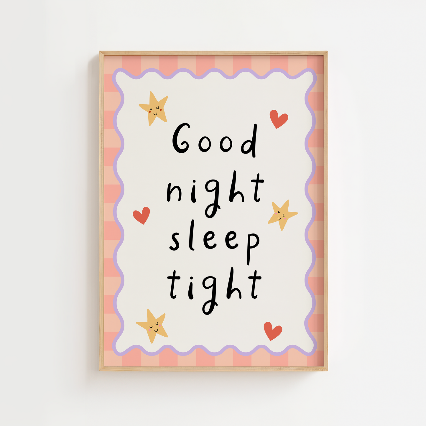 Good Night Sleep Tight Nursery Prints