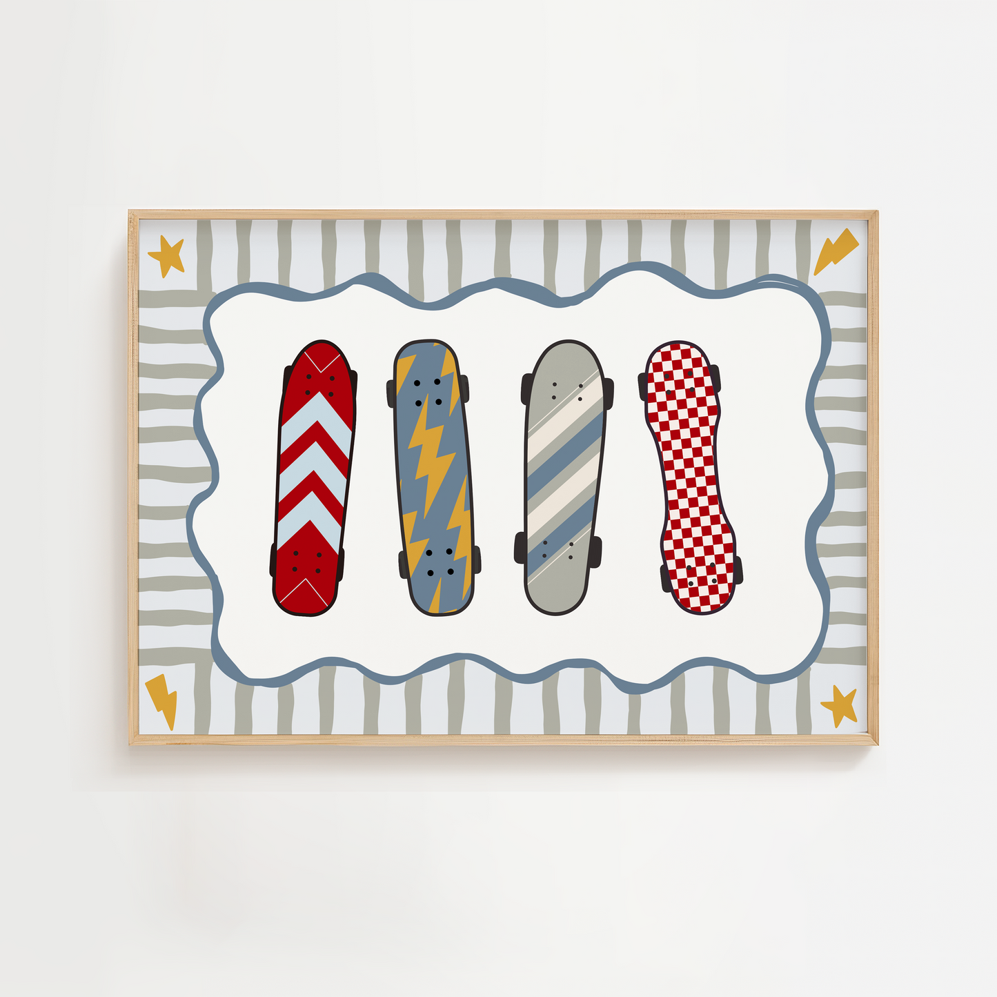 Skateboard Print