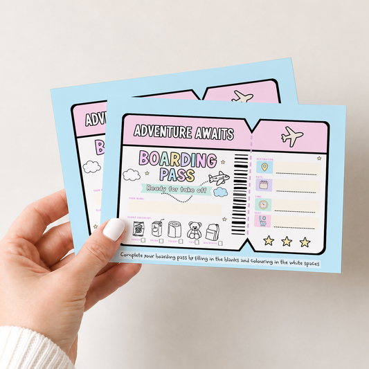 Girls Boarding Pass - Download