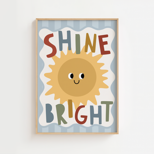 Shine Bright Sunshine Print - Original