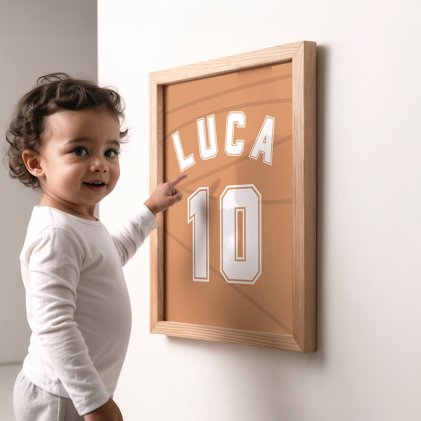 Personalised Basketball Name Print