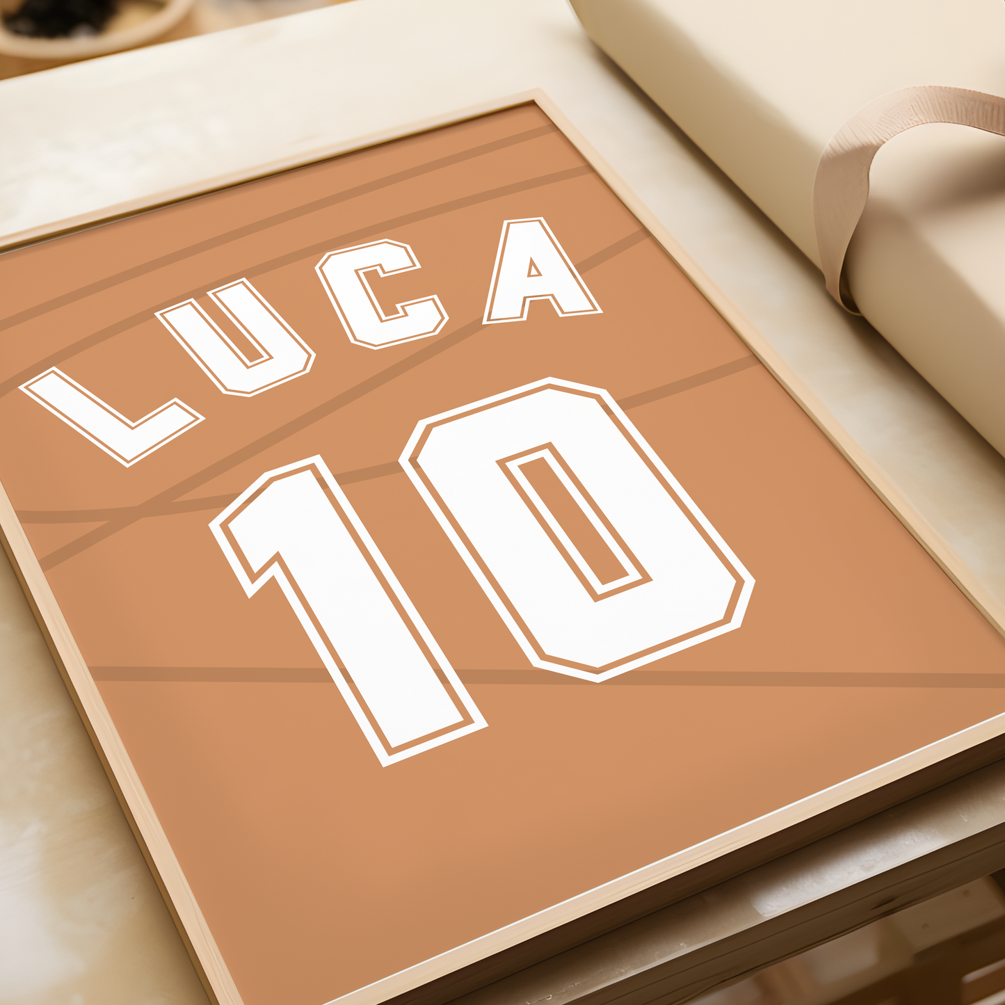 Personalised Basketball Name Print