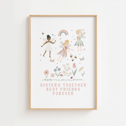 Fairy Sisters Print