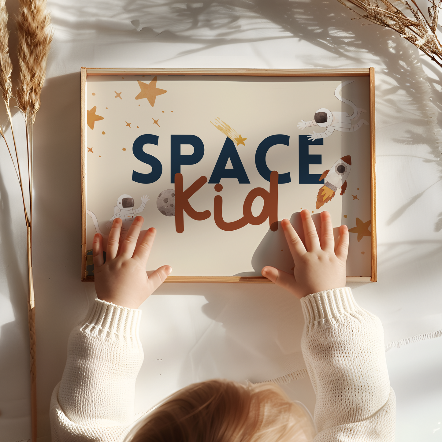 Space Kid Wall Art