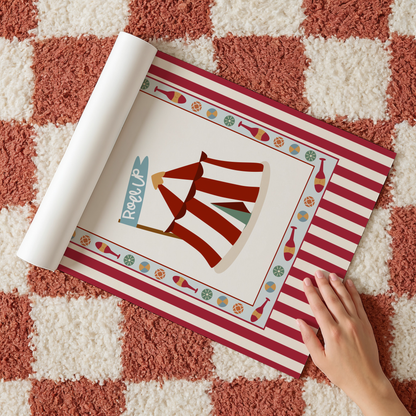 Circus Tent Print