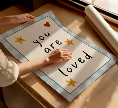 You Are So Loved Nursery Print