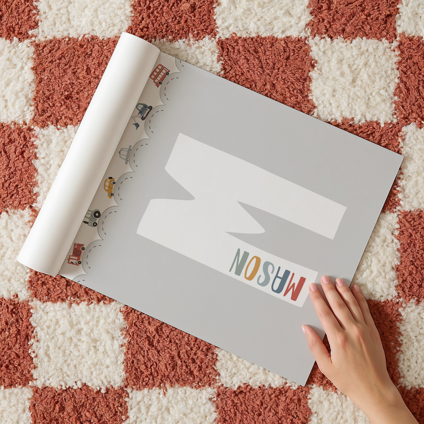 Personalised Scallop Transport Print