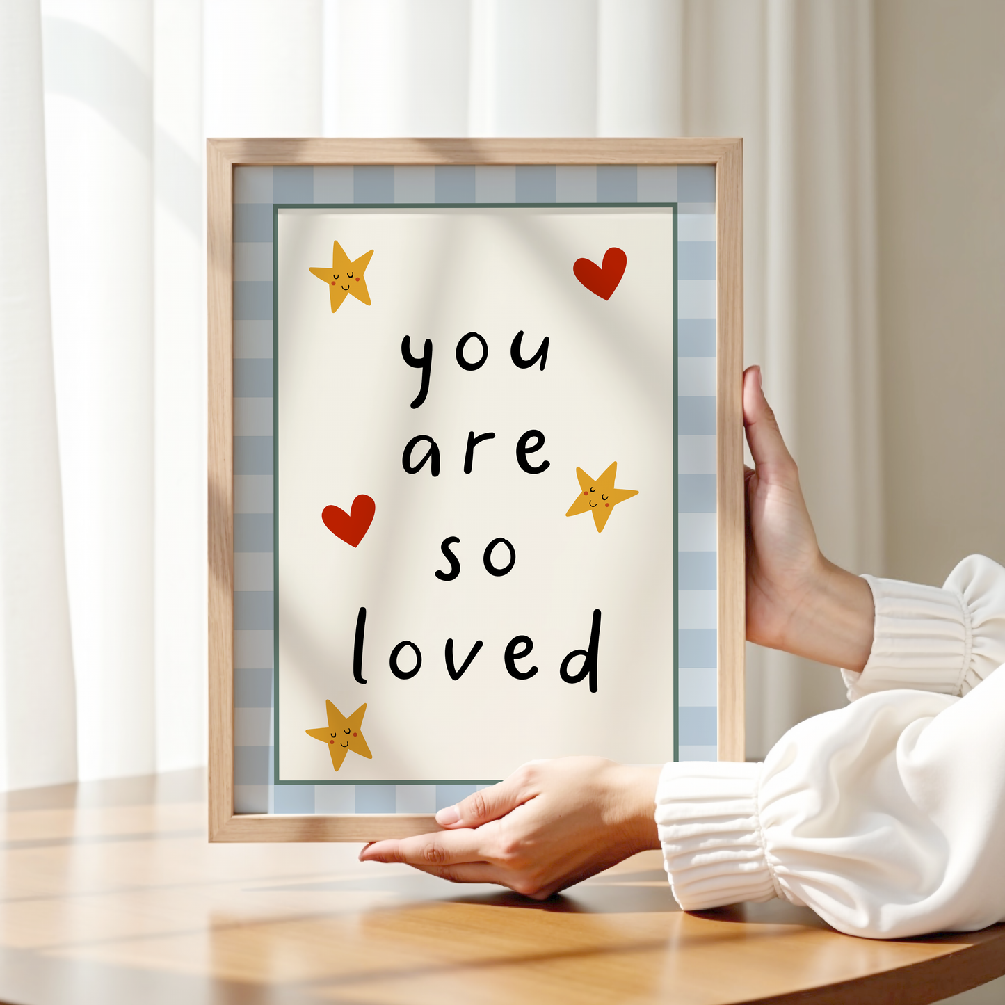 You Are So Loved Nursery Print