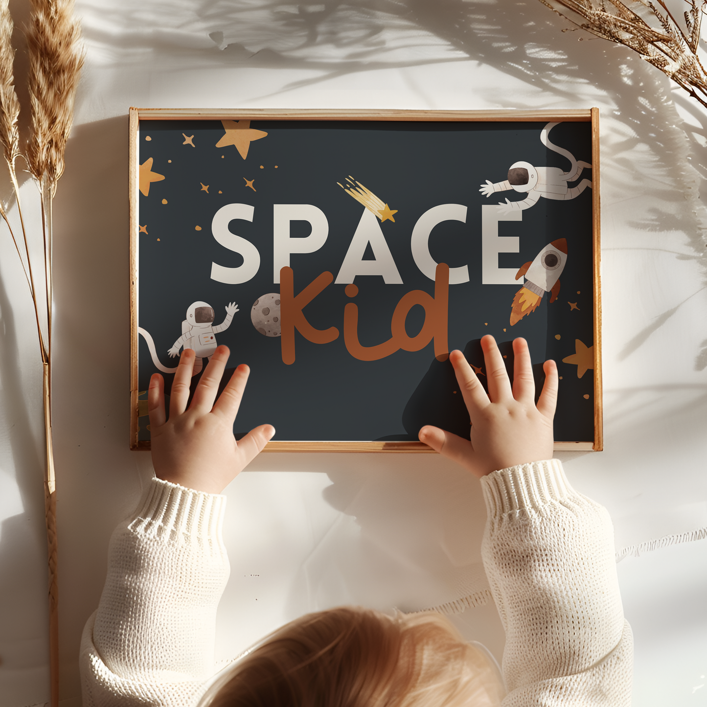 Space Kid Wall Art