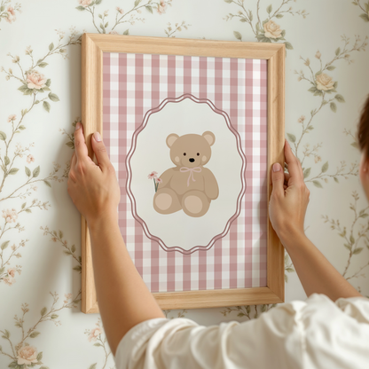 Vintage Teddy Print