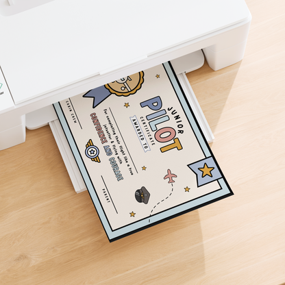 Boys Junior Pilot Award - Download