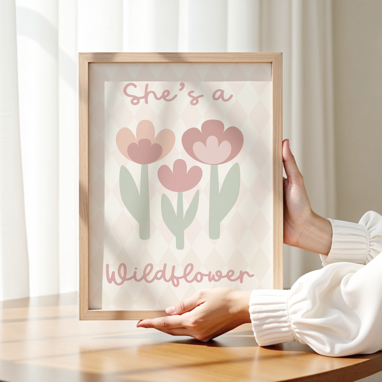 She's A Wildflower Print