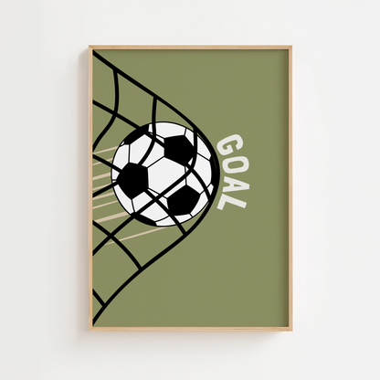 GOAL! Football Print