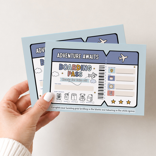 Boys Boarding Pass - Download